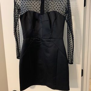 Milly black cocktail dress